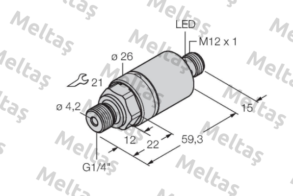 PC040V-204-2UPN8X-H1141 Turck