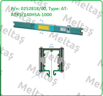 P/n: 0252818/00, Type: AT-ATK5/140HSA-1000 Vahle