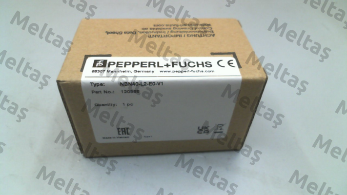 p/n: 120988, Type: NBN40-L2-E0-V1 Pepperl-Fuchs