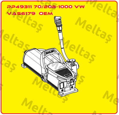 PP49311 70/20B-1000 VW VAS6179  oem Rehobot