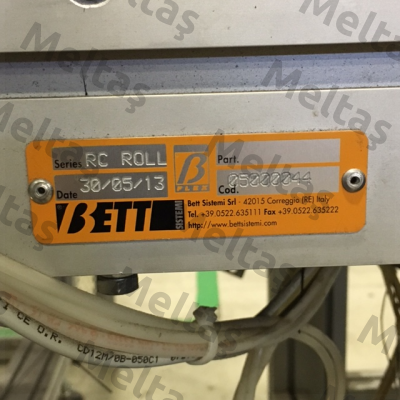 RC ROLL 05000044  BETT SISTEMI