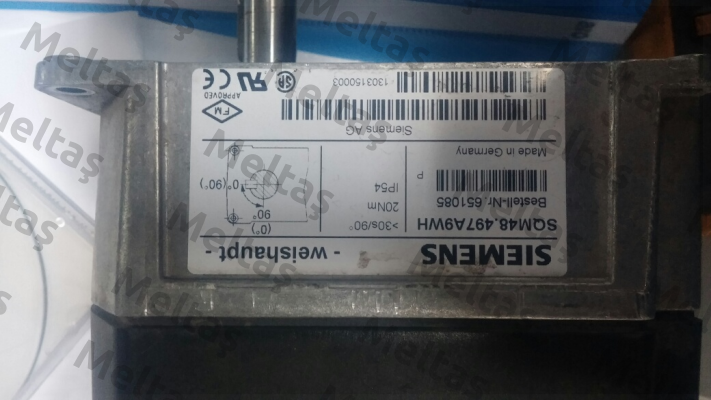 SQM48.497A9WH is obsolete, replacement by SQM48.497A9 Siemens (Landis Gyr)