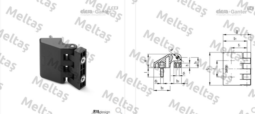 422931 / CFD.48 p-M5x17-B-M5 Elesa Ganter