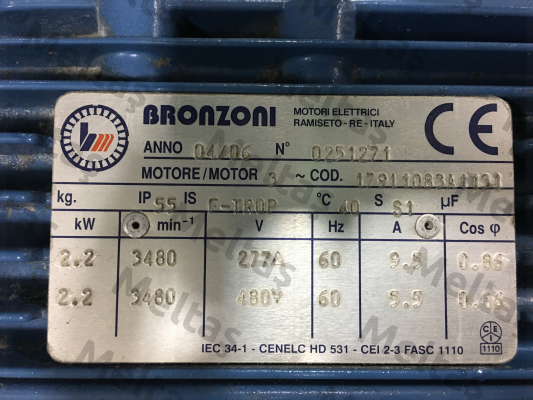 0251271 OEM  Bronzoni