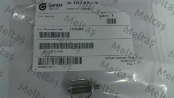 GN 413-5-M10-A-NI Elesa Ganter