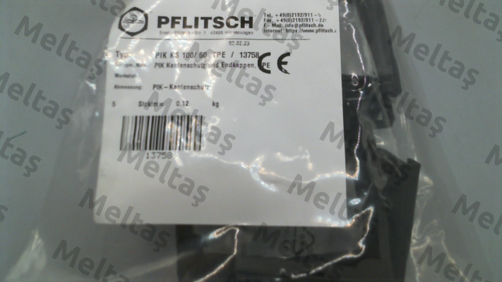 PIK KS 100/60 TPE PFLITSCH