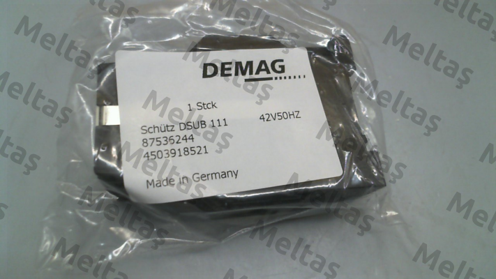 87536244 / DSUB-111 42V50HZ Mannesmann-Demag